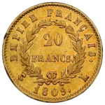 Napoleon 20 Franc Goldmünze verkaufen München